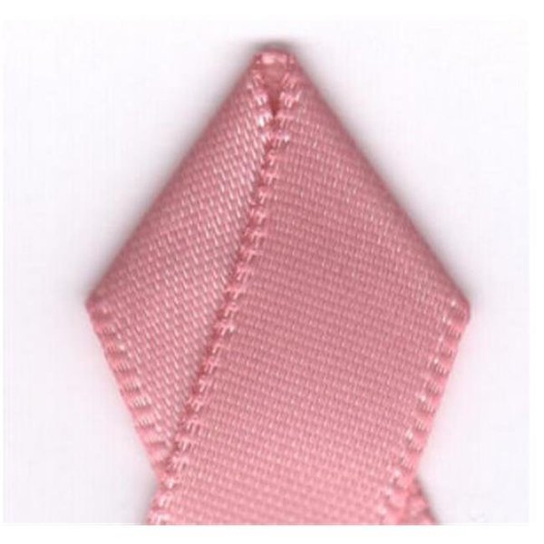 Papilion Papilion R074400230160100Y .88 in. Double-Face Satin Ribbon 100 Yards - Dusty Rose R074400230160100Y